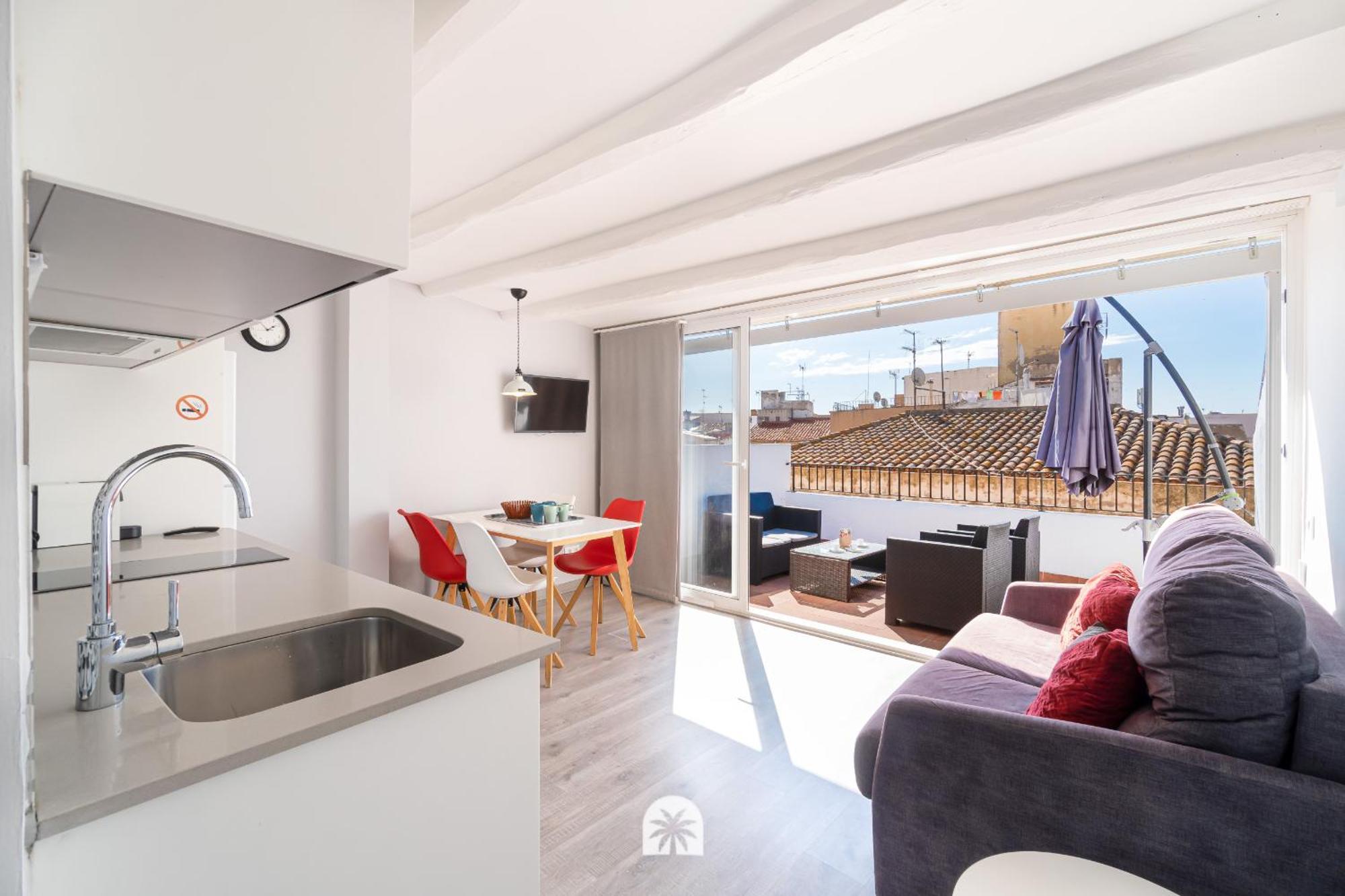 Mediterranean Way - Forum Suites Atico Tarragona Bagian luar foto