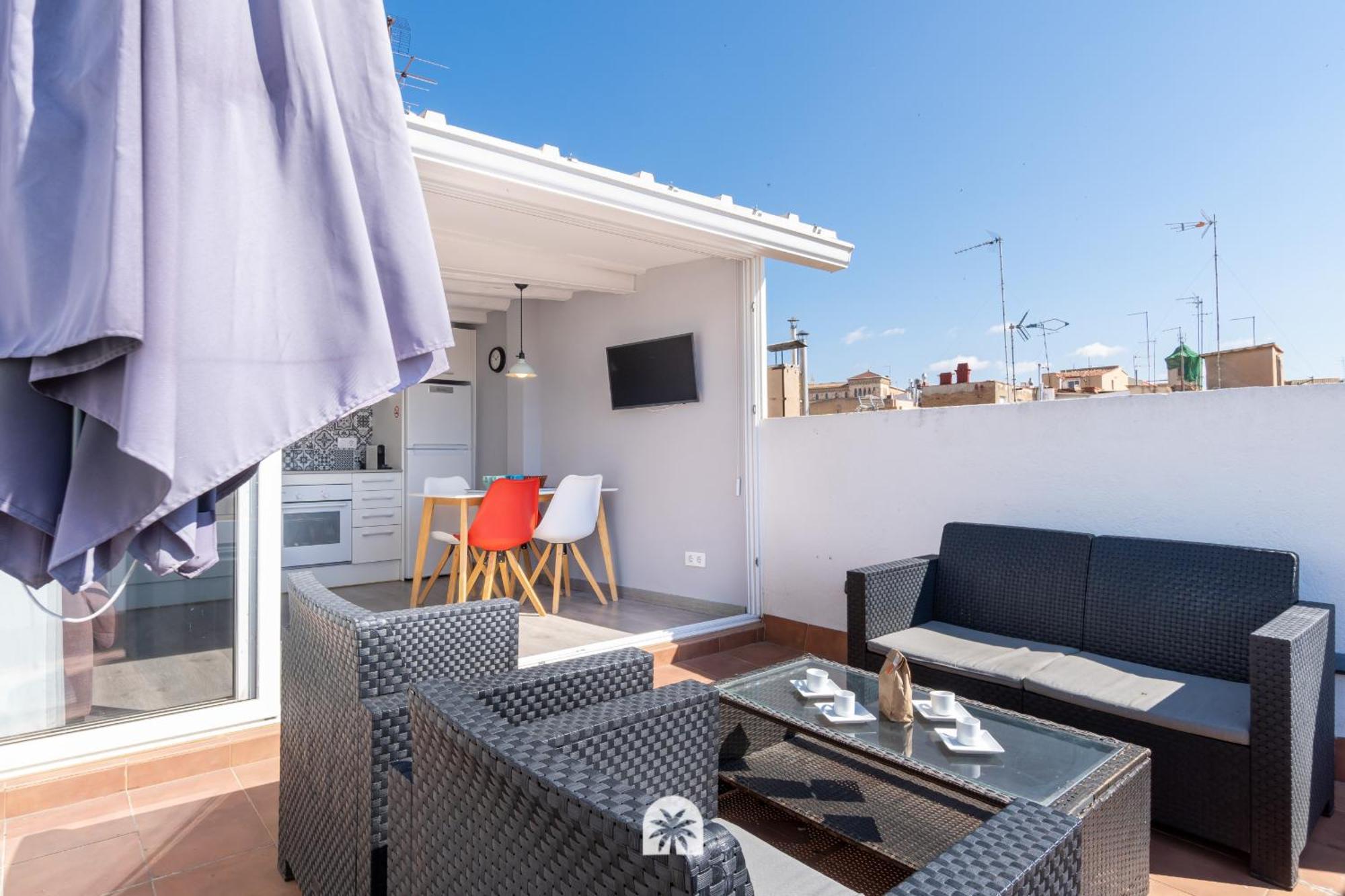 Mediterranean Way - Forum Suites Atico Tarragona Bagian luar foto