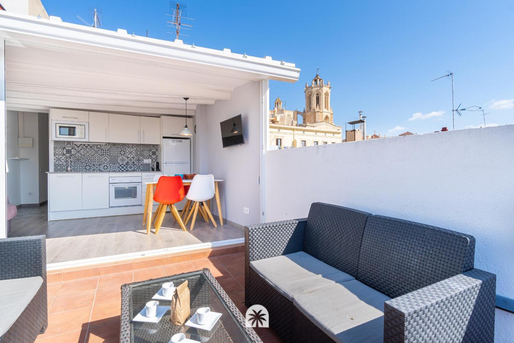 Mediterranean Way - Forum Suites Atico Tarragona Bagian luar foto